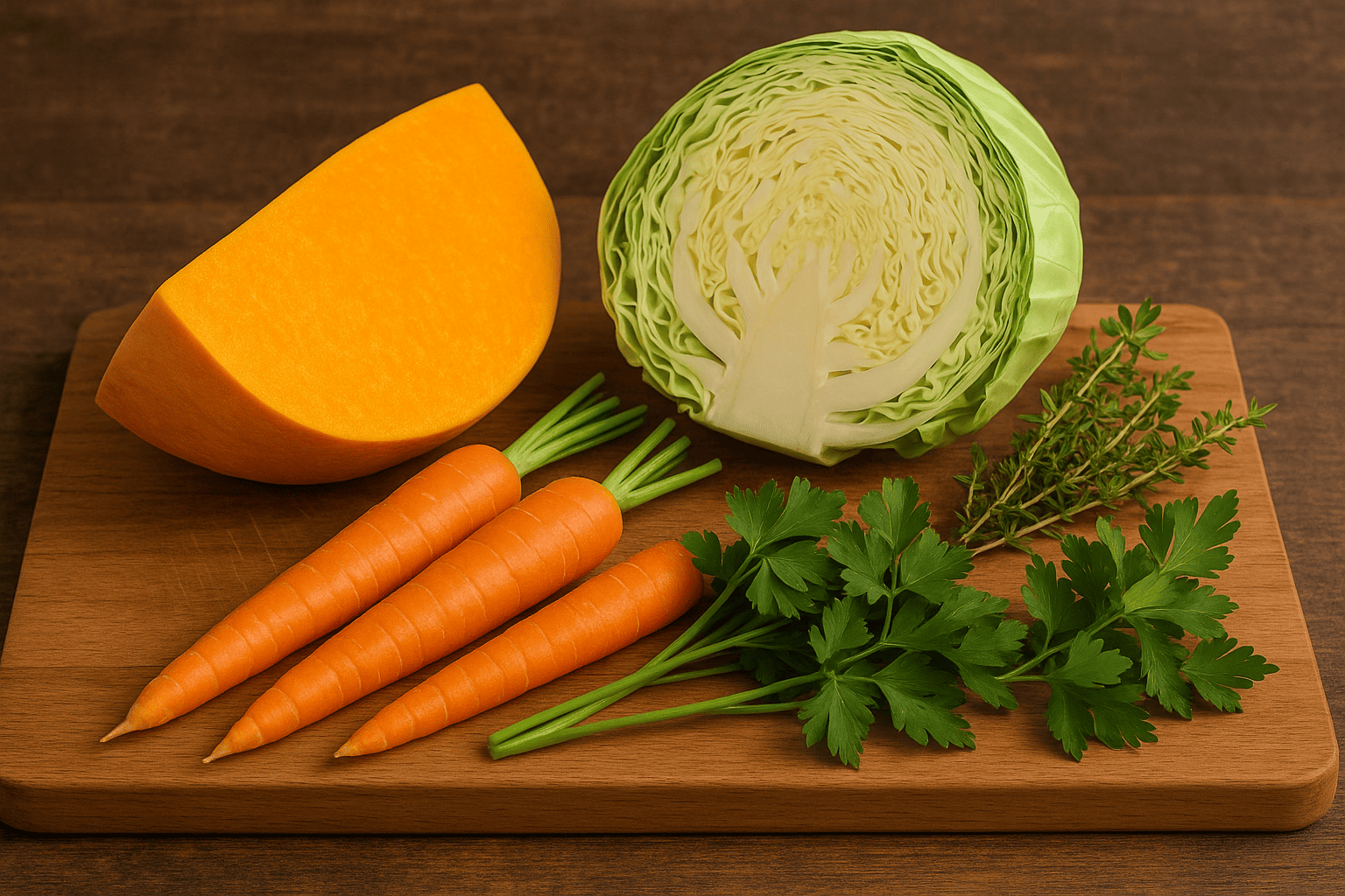 Ingredients for Soup Joumou